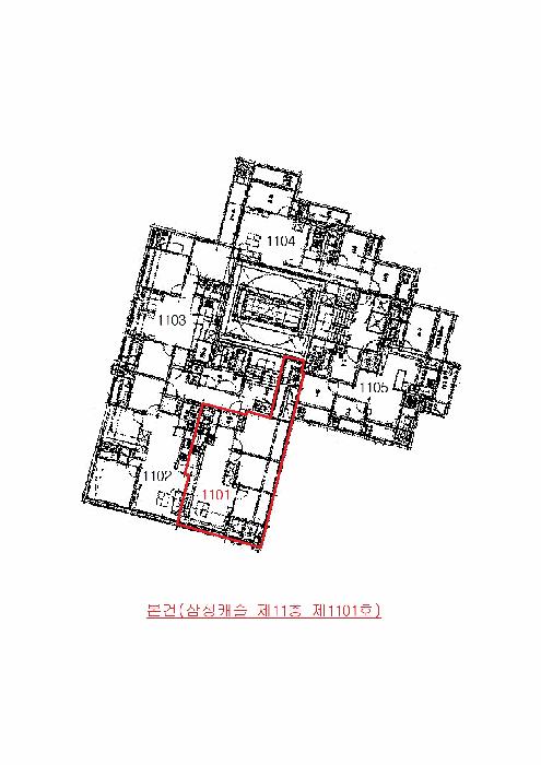 인천광역시 미추홀구 도화동 594-4 삼성캐슬 11층1101호 오피스텔 경매 사진 12