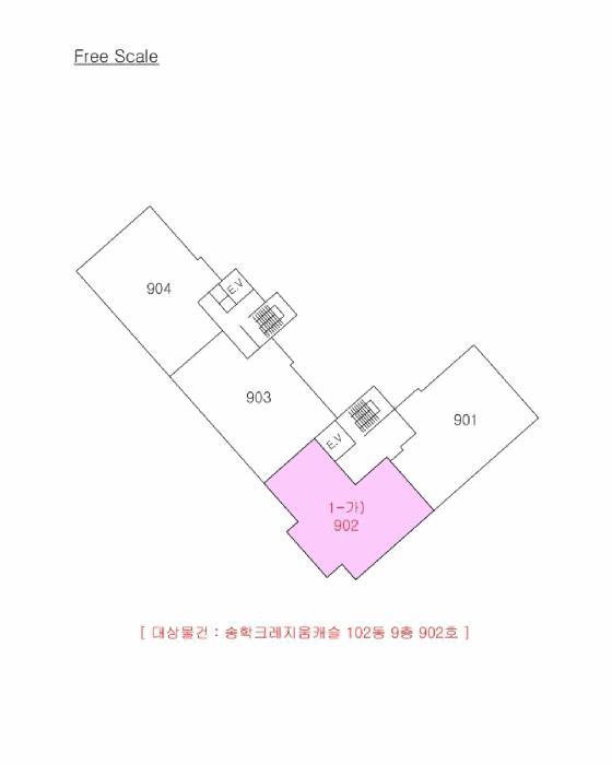 전북특별자치도 익산시 송학동 902 송학크레지움캐슬 102동 9층 902호 아파트 경매 사진 10