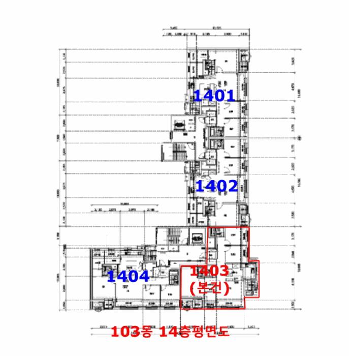전북특별자치도 익산시 송학동 902 송학크레지움캐슬 103동 14층 1403호 아파트 경매 사진 8