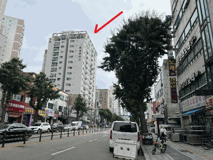 인천광역시 부평구 부평동 147-17 해피플러스 15층1506호 오피스텔 경매 사진 1