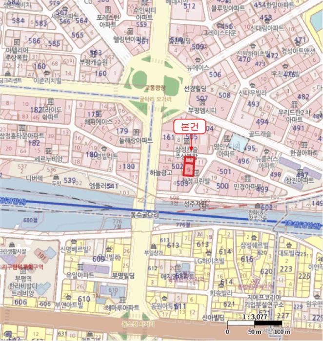 인천광역시 부평구 부평동 502-8 중앙이클래스22차 5층504호 오피스텔 경매 사진 25