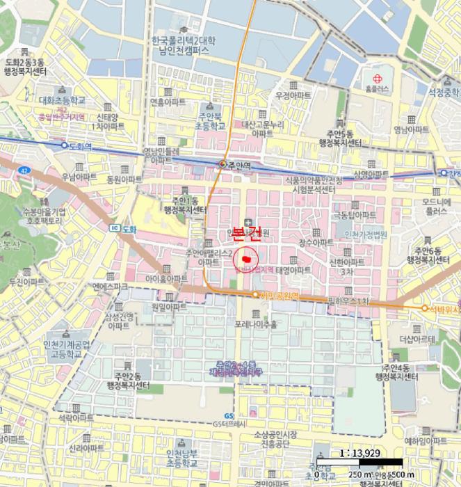 인천광역시 미추홀구 주안동 174-5 드림채 5층502호 오피스텔 경매 사진 11
