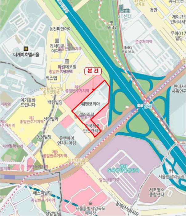 서울특별시 서초구 양재동 215 하이브랜드 4층패션관4층4113호 근린상가 경매 사진 11