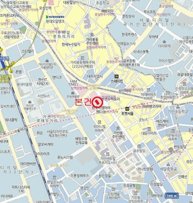 서울특별시 금천구 가산동 140-17 한강 제1동 제5층 제505호 오피스텔 경매 사진 13