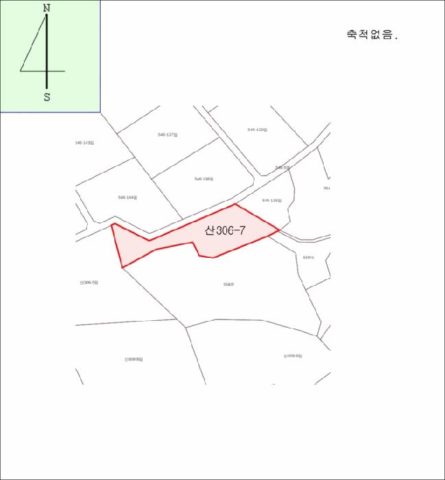 강원특별자치도 평창군 대관령면 횡계리 산306-7 임야 경매 사진 4