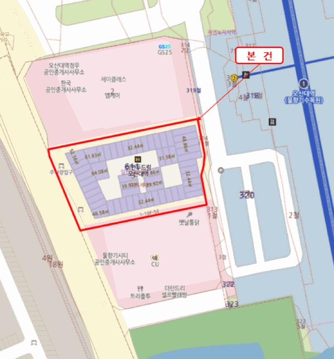 경기도 오산시 수청동 611-3 이안두드림오산대역 5층549호 콘도(호텔) 경매 사진 9
