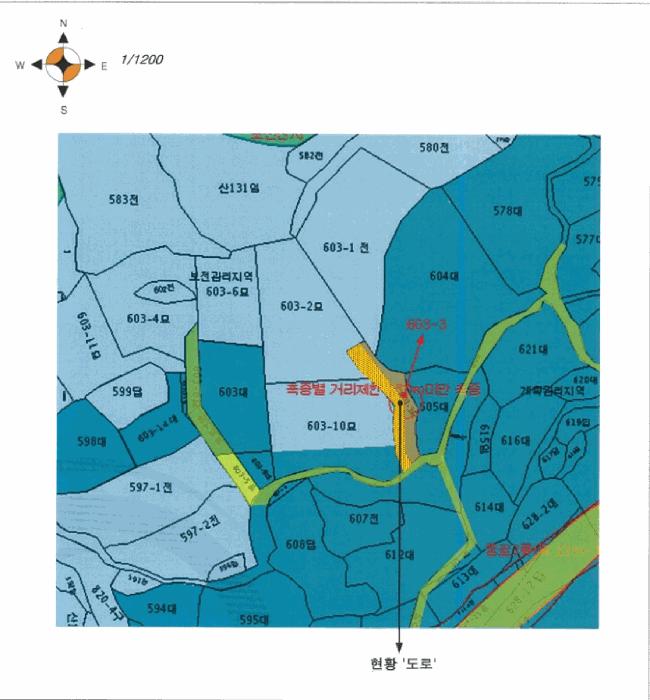 울산광역시 울주군 온양읍 내광리 603-3 묘지 경매 사진 10