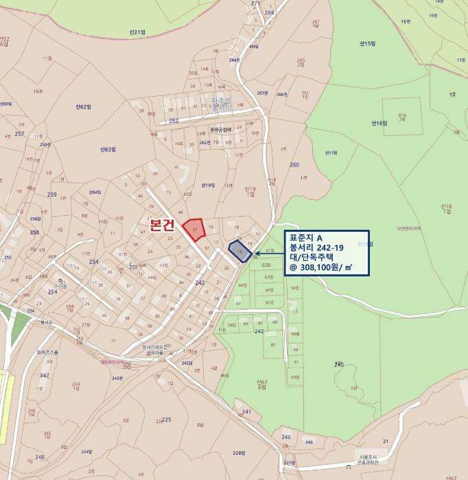 경기도 파주시 파주읍 봉서리 242-31 대지 경매 사진 10