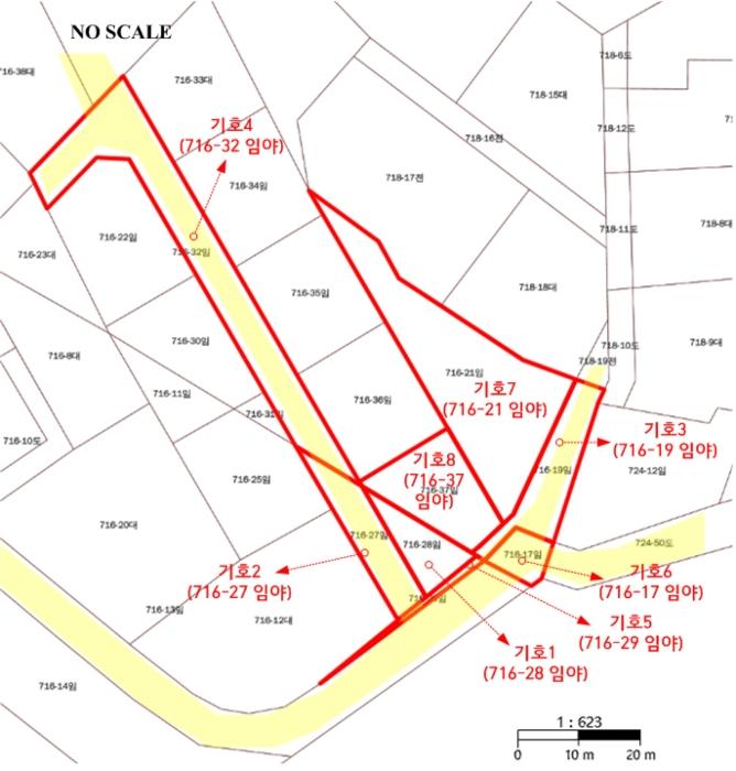충청남도 금산군 부리면 수통리 716-28 임야 경매 사진 27