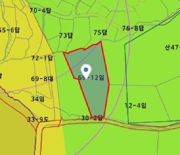 대전광역시 대덕구 와동 69-12 임야 경매 사진 26