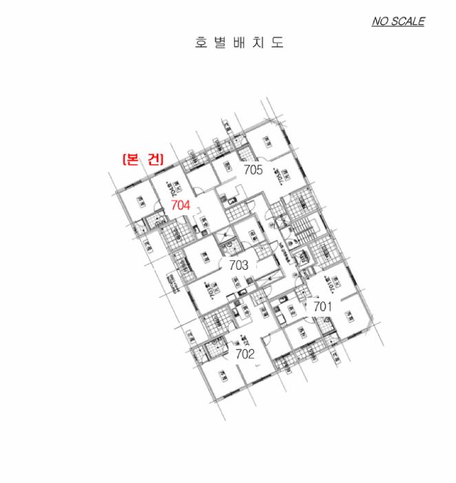 인천광역시 서구 마전동 988-8 타워팰리스 1동 7층704호 오피스텔 경매 사진 10