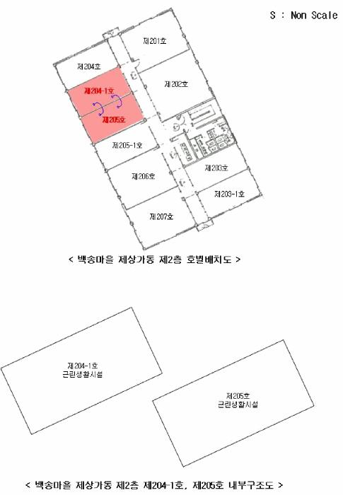 경기도 고양시 일산동구 백석동 1183 백송마을 상가동 2층204-1호 근린상가 경매 사진 13