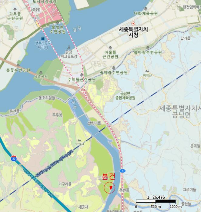 세종특별자치시 금남면 도암리 107 답 경매 사진 32