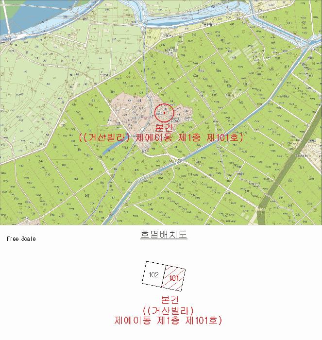 경상북도 경산시 진량읍 보인리 57 에이동 1층101호 다세대(빌라) 경매 사진 8