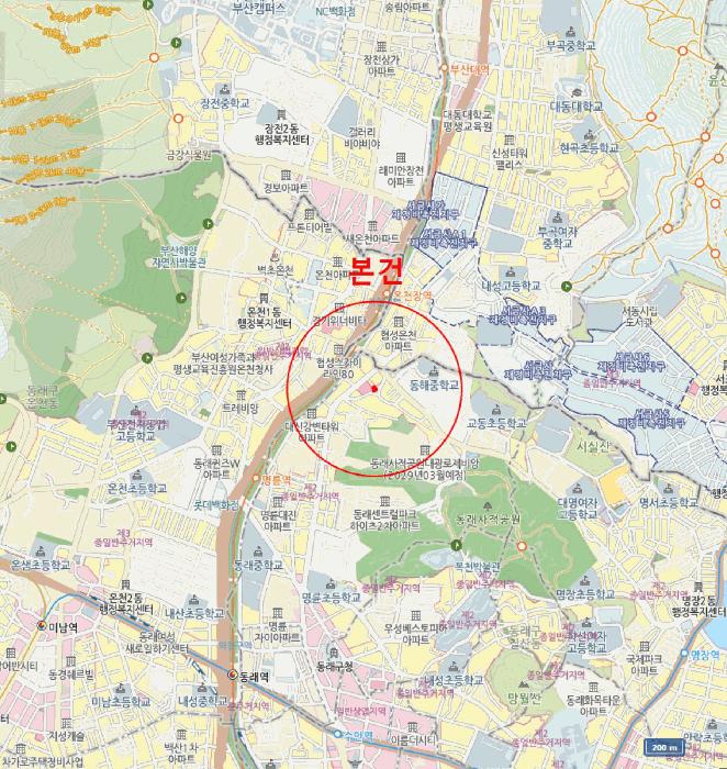 부산광역시 동래구 명륜동 7-11 대지 경매 사진 15