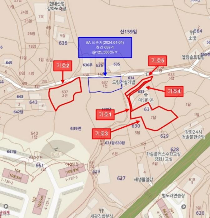 인천광역시 강화군 선원면 창리 631-9 답 경매 사진 21