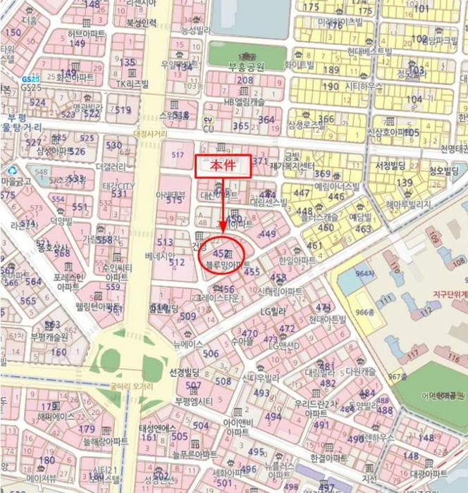 인천광역시 부평구 장제로76번길 25, 비동 8층801호 (부평동,블루밍아파트)구) 인천광역시 부평구 부평동 452-26 아파트 경매 사진 10