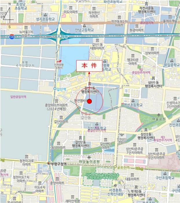 인천광역시 부평구 주부토로 236, 6층씨동610호 (갈산동,인천테크노밸리유1센터)구) 인천광역시 부평구 갈산동 94 아파트형공장 경매 사진 16