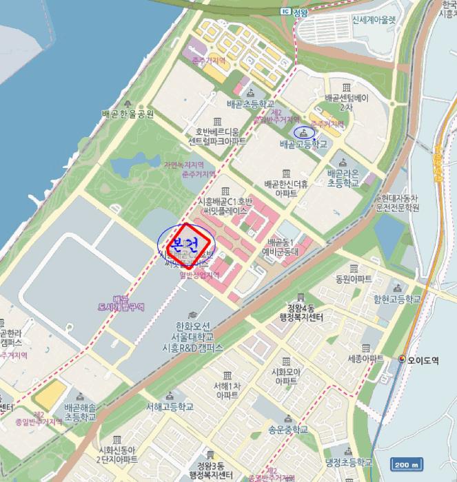 경기도 시흥시 배곧동 221 시흥배곧씨2호반써밋플레이스 208동 1층비-132호 근린상가 경매 사진 12