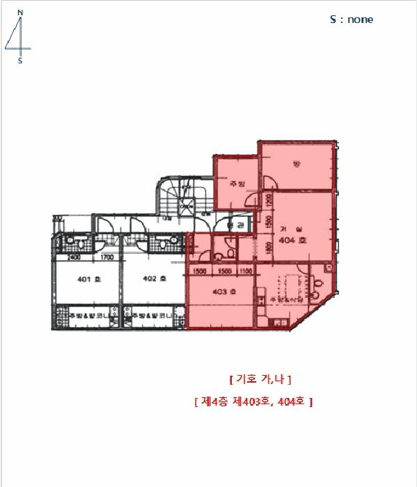 광주광역시 서구 쌍촌동 525-1 4층403호 다세대(빌라) 경매 사진 9