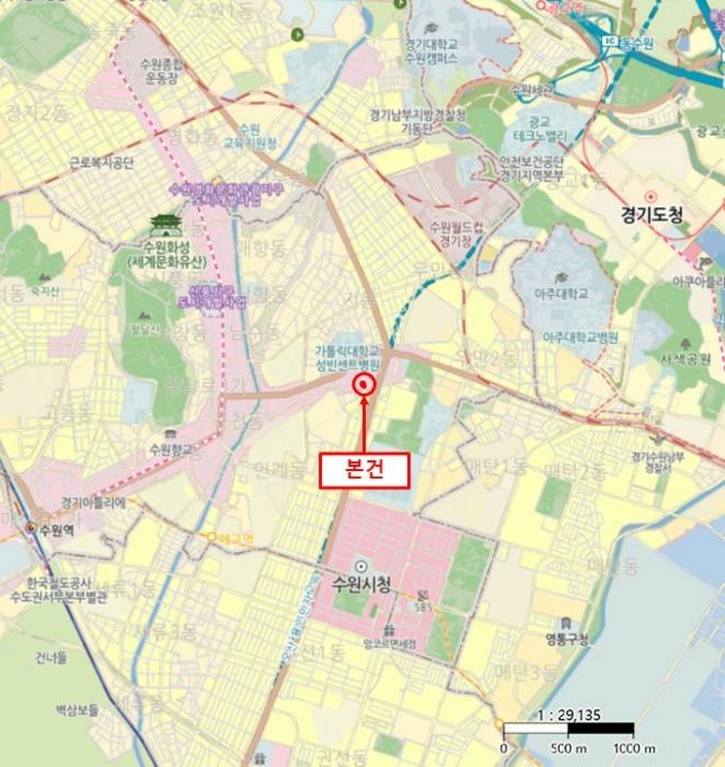 경기도 수원시 팔달구 경수대로565번길 21, 4층402호 (인계동,다원캐슬)구) 경기도 수원시 팔달구 인계동 954-1 오피스텔 경매 사진 14