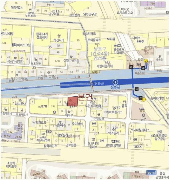 인천광역시 미추홀구 주안동 877-10 행복타운 3층302호 오피스텔 경매 사진 10