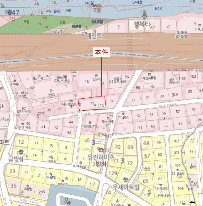 인천광역시 미추홀구 숭의동 3-35 제너스빌 2층203호 오피스텔 경매 사진 10