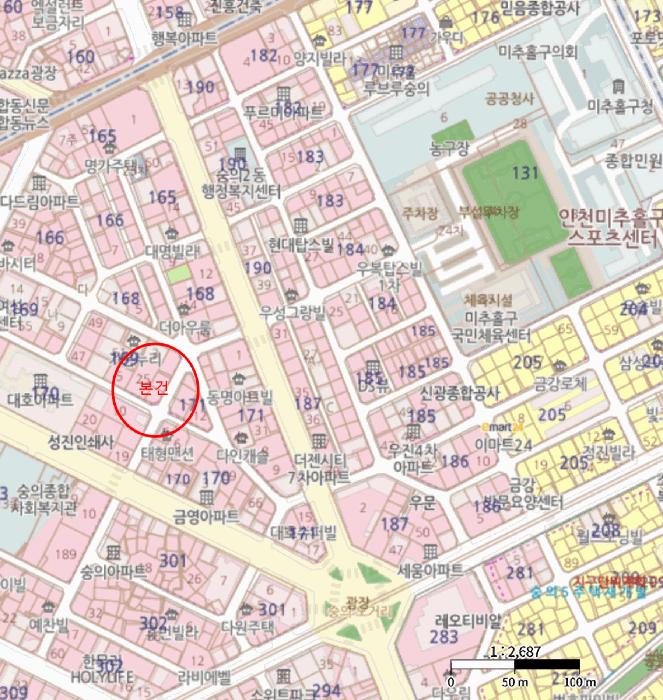 인천광역시 미추홀구 숭의동 169-25 골드프라임 3층303호 오피스텔 경매 사진 10