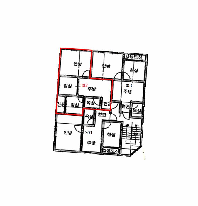 인천광역시 남동구 구월동 1304-12 대양아트빌라2차 3층302호 다세대(빌라) 경매 사진 8