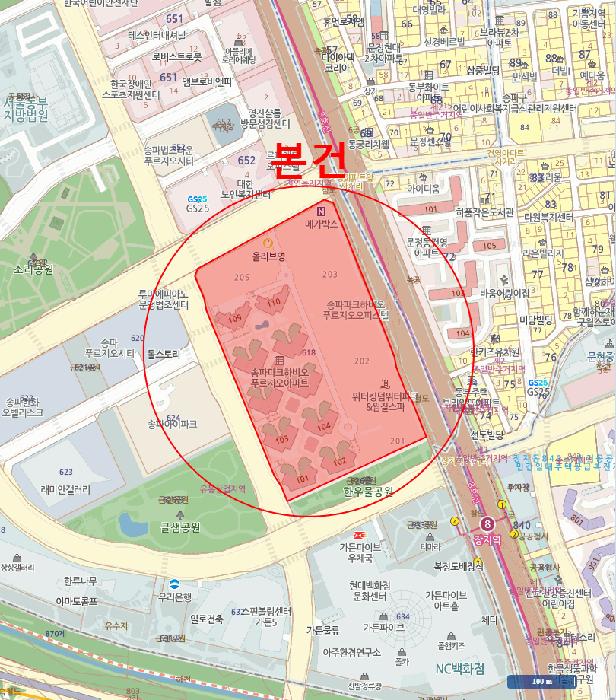 서울특별시 송파구 문정동 618 파크하비오 송파파크하비오푸르지오204동 3층302호 오피스텔 경매 사진 19