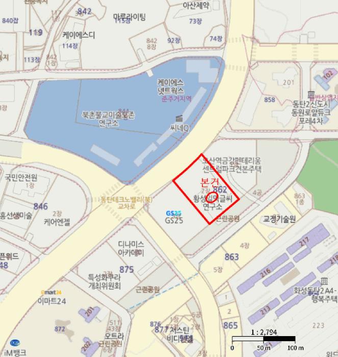 경기도 화성시 영천동 862-2 동탄아이티밸리2차1동 11층1127호 아파트형공장 경매 사진 12