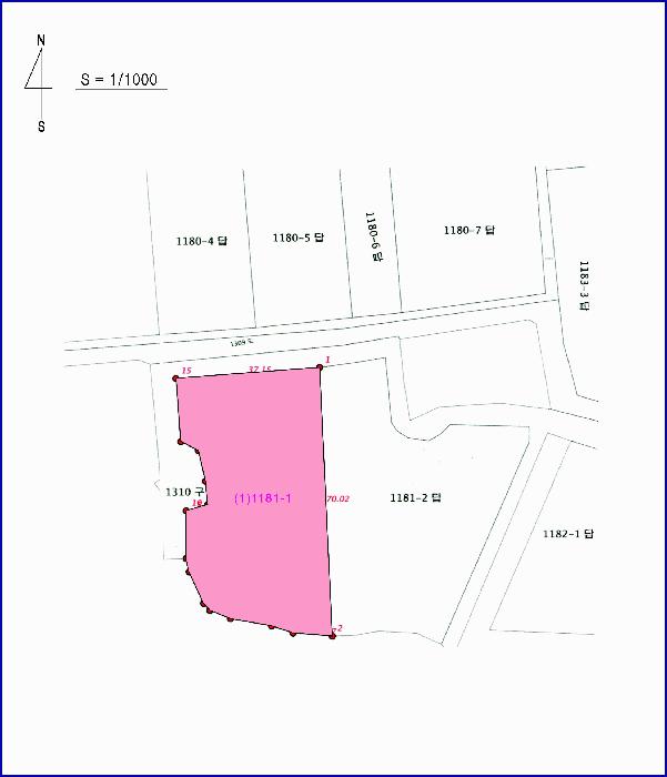 충청남도 부여군 세도면 수고리 1181-1 답 경매 사진 9