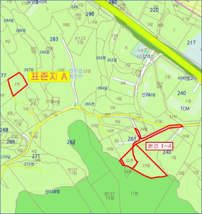 충청남도 논산시 연무읍 동산리 261-23 임야 경매 사진 20