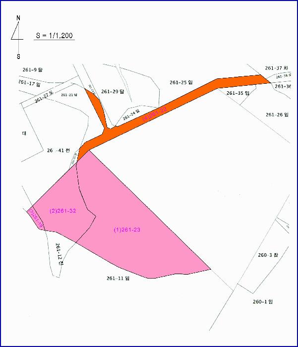 충청남도 논산시 연무읍 동산리 261-23 임야 경매 사진 21