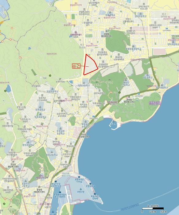 경상북도 포항시 북구 장성동 1612 두산위브더제니스 108동 37층 3703호 아파트 경매 사진 8