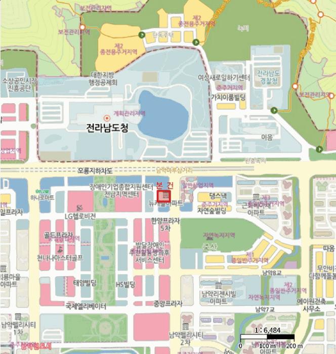 전라남도 무안군 삼향읍 남악리 2120 뉴캐슬하이클래스 14층1404호 오피스텔 경매 사진 7