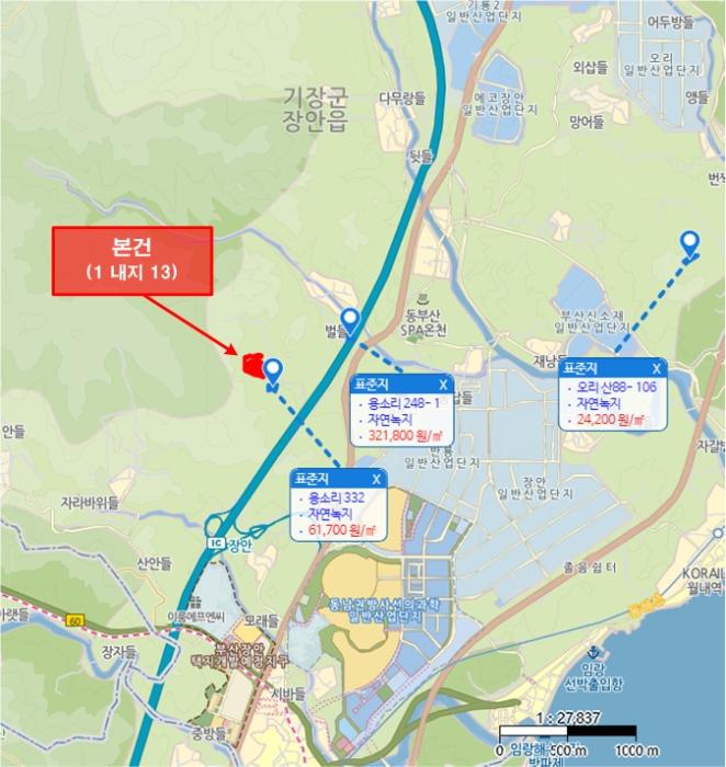 부산광역시 기장군 장안읍 용소리 328-5 축사(농가시설) 경매 사진 39