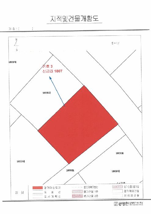 전라남도 광양시 옥곡면 신금리 1807 대지 경매 사진 25