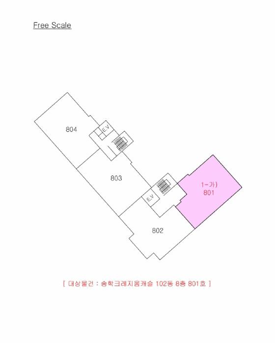 전북특별자치도 익산시 송학동 902 송학크레지움캐슬 102동 8층 801호 아파트 경매 사진 10