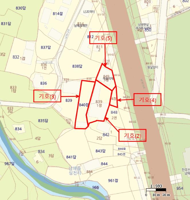 경상남도 남해군 설천면 금음리 579-21 잡종지 경매 사진 56