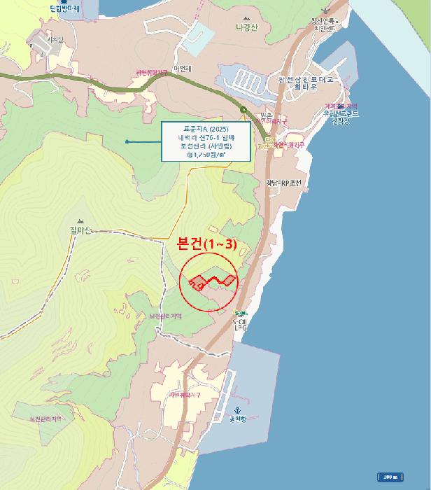 경상남도 남해군 창선면 대벽리 산57-8 임야 경매 사진 8