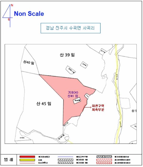경상남도 진주시 수곡면 대천리 산1 임야 경매 사진 67