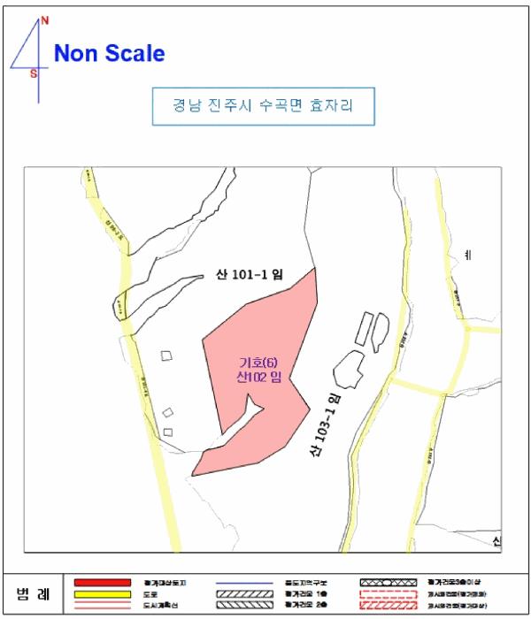 경상남도 진주시 수곡면 효자리 산102 임야 경매 사진 69