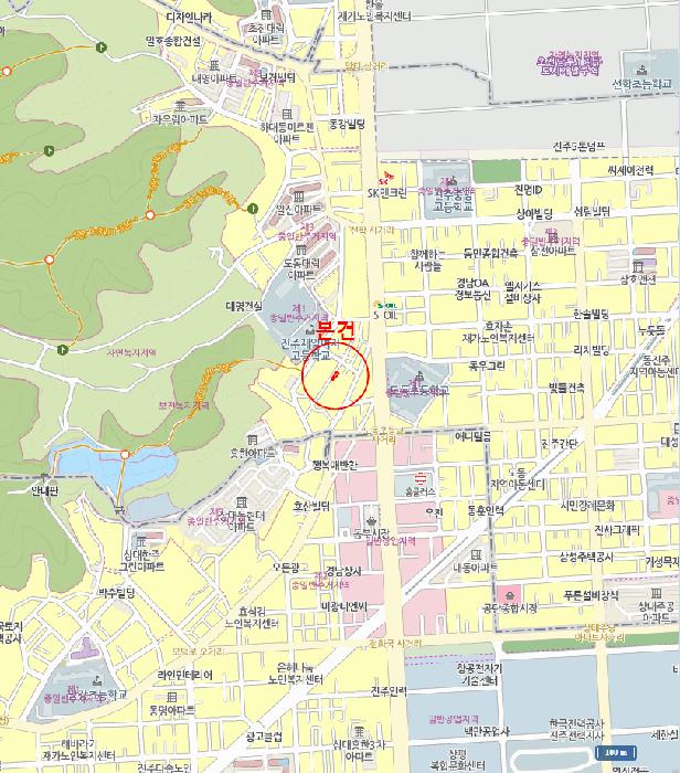 경상남도 진주시 하대동 523-2 대지 경매 사진 9