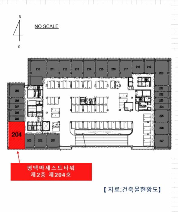 경기도 평택시 모곡동 447-1 평택마제스트타워 2층204호 아파트형공장 경매 사진 16