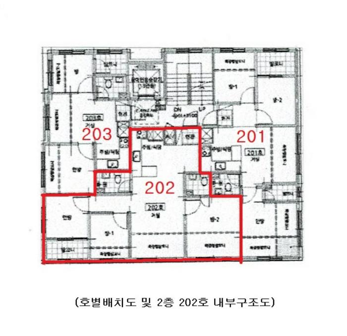 서울특별시 구로구 오리로11길 99, 제103동 제2층 제202호 (오류동, 다원리치타운)구) 서울특별시 구로구 오류동 358 다세대(빌라) 경매 사진 10
