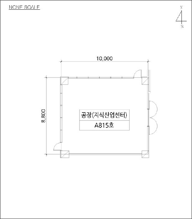 경기도 평택시 모곡동 447-1 평택마제스트타워 8층에이815호 아파트형공장 경매 사진 16