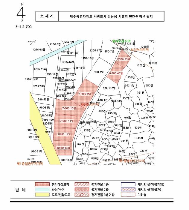제주특별자치도 서귀포시 성산읍 시흥리 980-39 임야 경매 사진 24