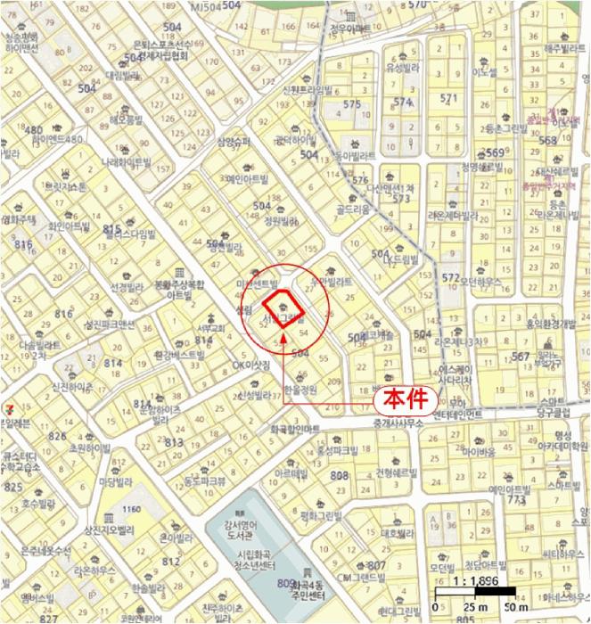 서울특별시 강서구 화곡동 504-51 서림그랑빌 제4층 제401호 다세대(빌라) 경매 사진 14