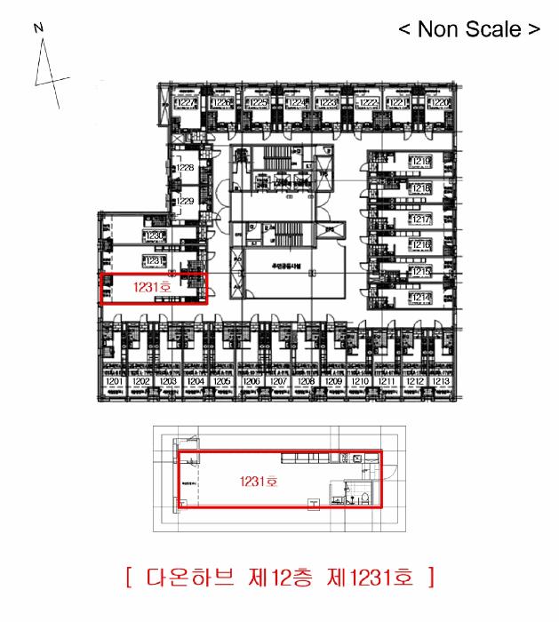 경기도 부천시 원미구 심곡동 458-2 다온하브 12층 1231호 아파트 경매 사진 8